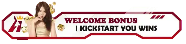 Auwin welcome bonus, kickstart your wins banner